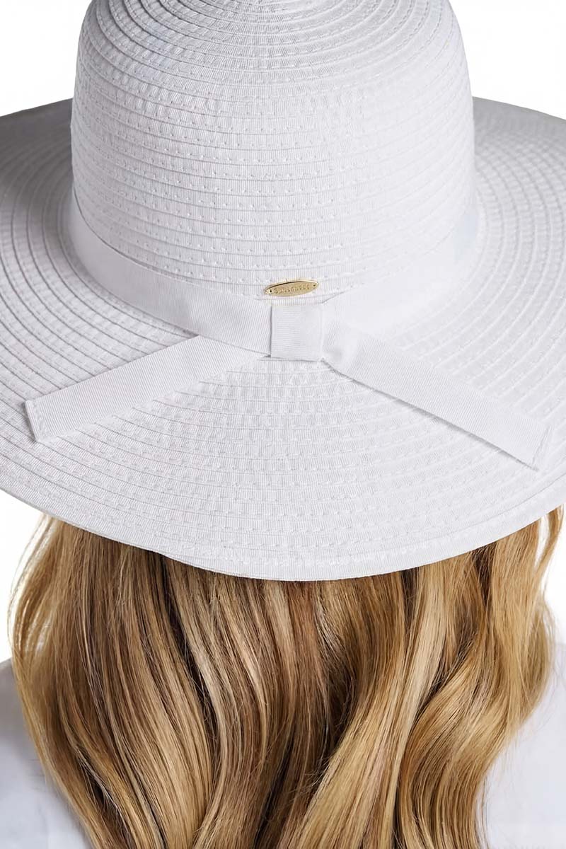 Shelly Lightweight Shapeable Travel Hat | White - Image 6