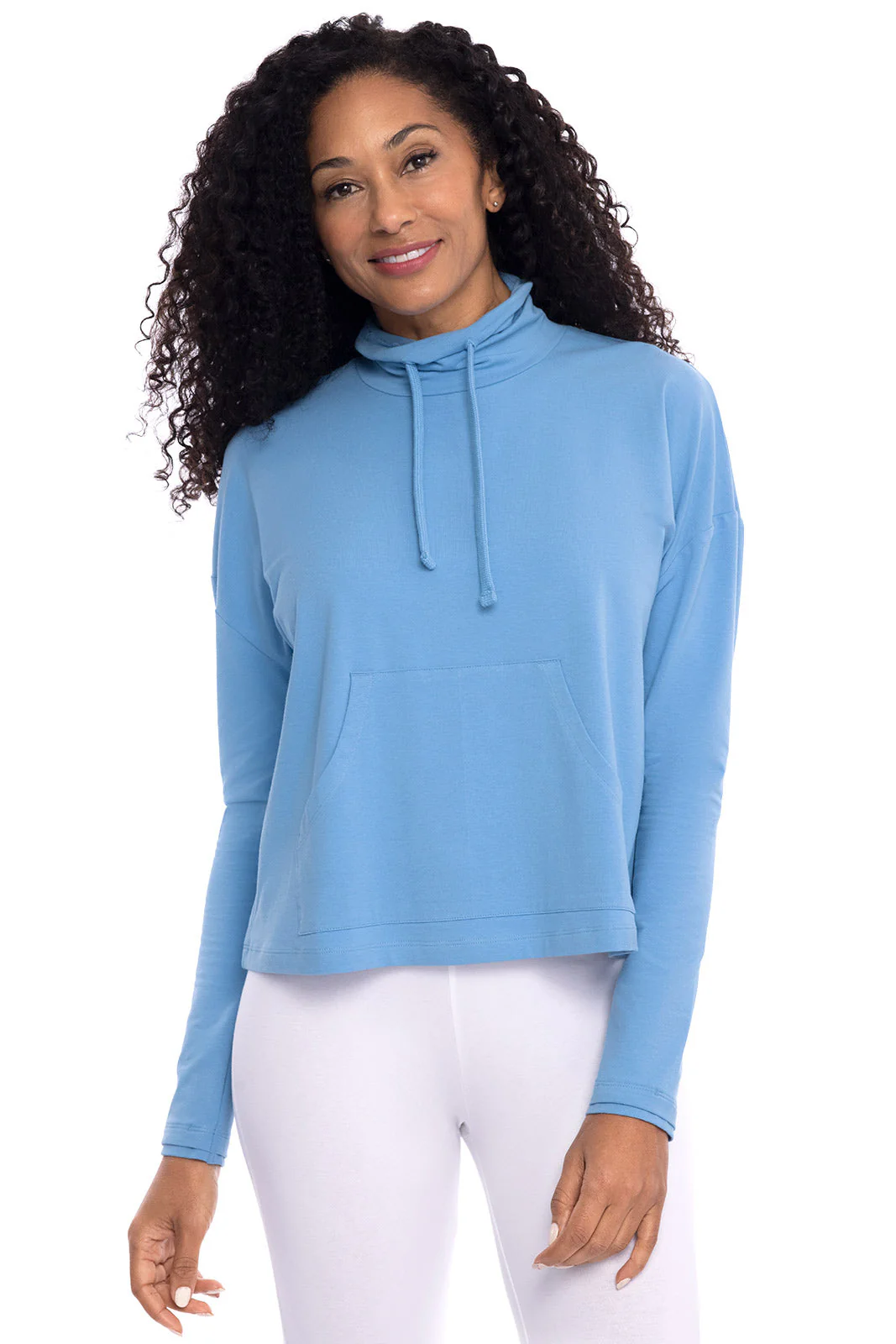 Women's Solana Mock Neck Pullover | Regular Parent - Image 3