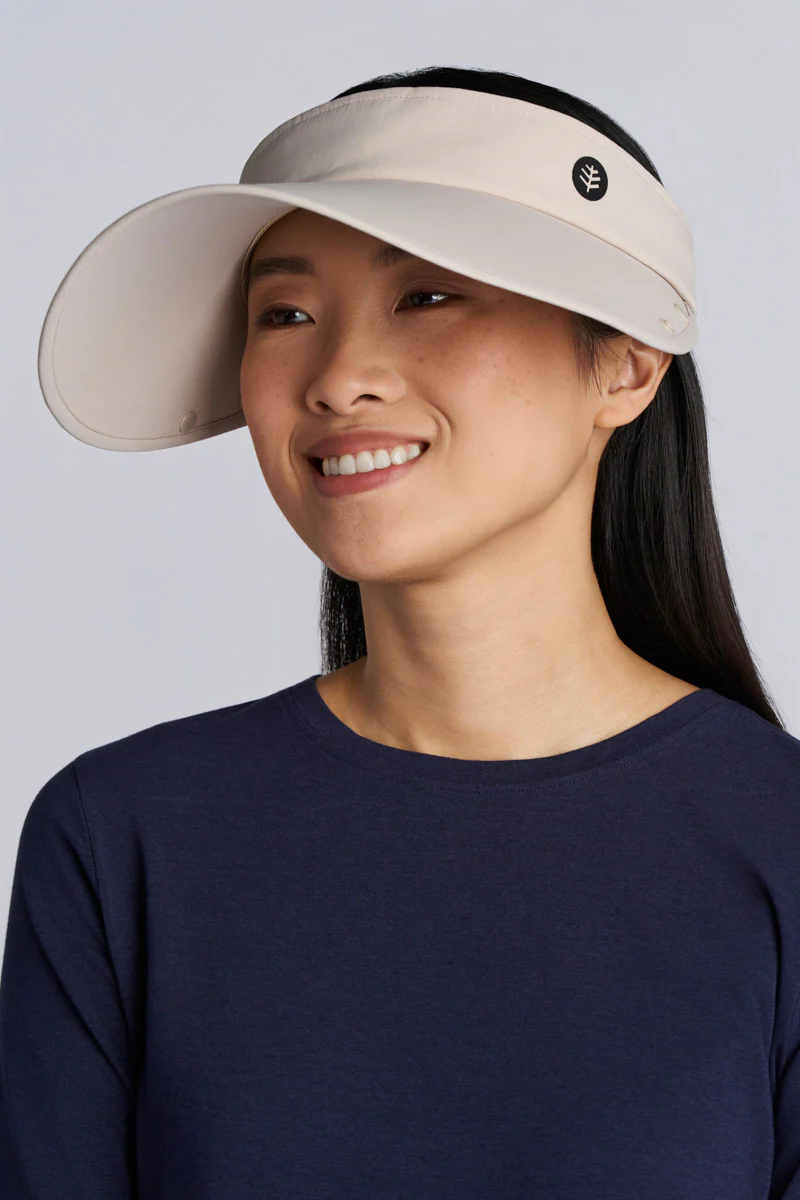 Women's Sora Ultra Sun Visor | Silkstone - Image 4