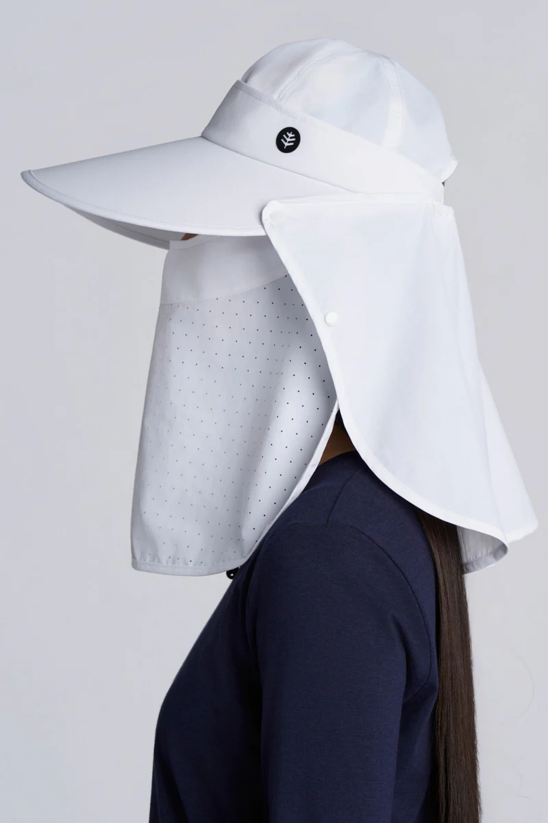 Women's Sora Ultra Sun Visor | White - Image 4