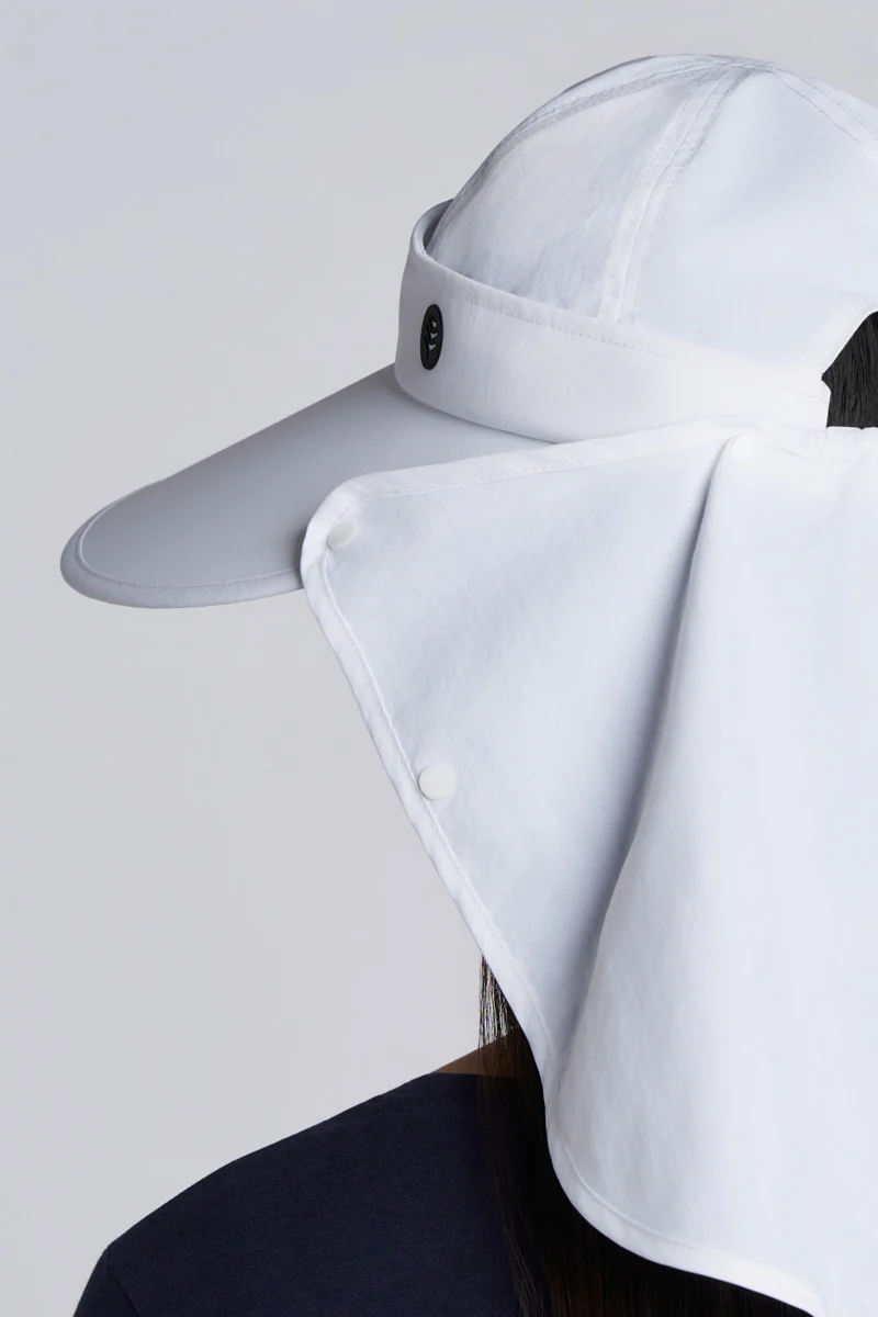 Women's Sora Ultra Sun Visor | White - Image 5