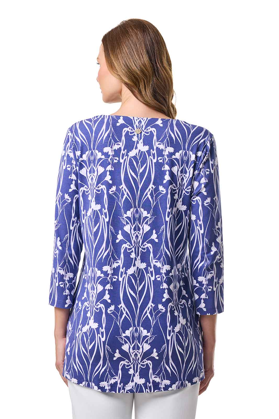 Women's St. Lucia Tunic Top | Future Dusk Iris Dusk - Image 4
