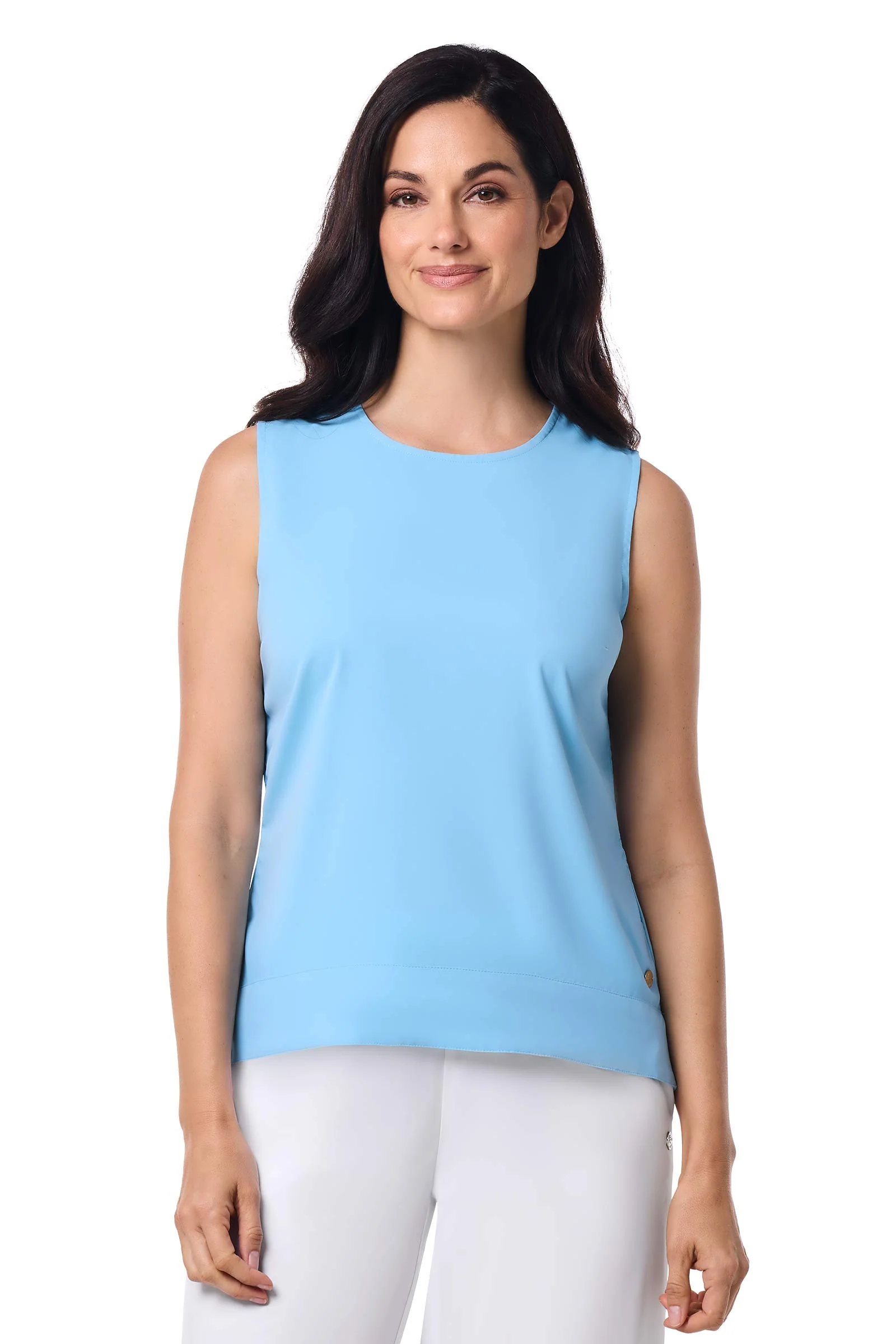 Women's St. Tropez Swing Tank Top | Arctic Blue - Image 2