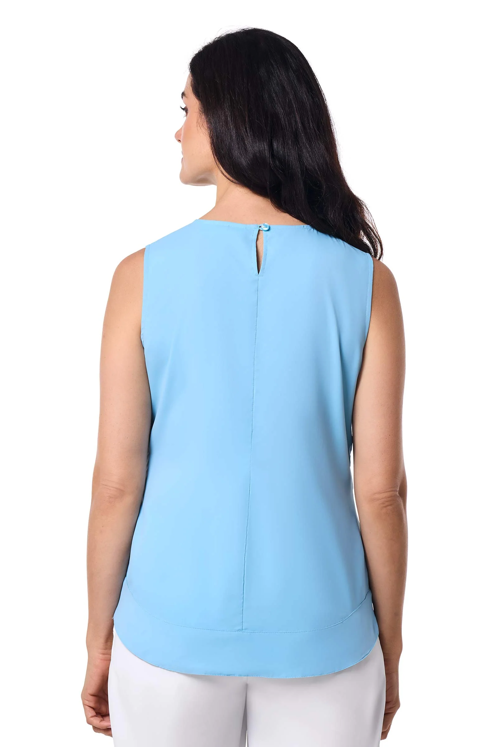 Women's St. Tropez Swing Tank Top | Arctic Blue - Image 4