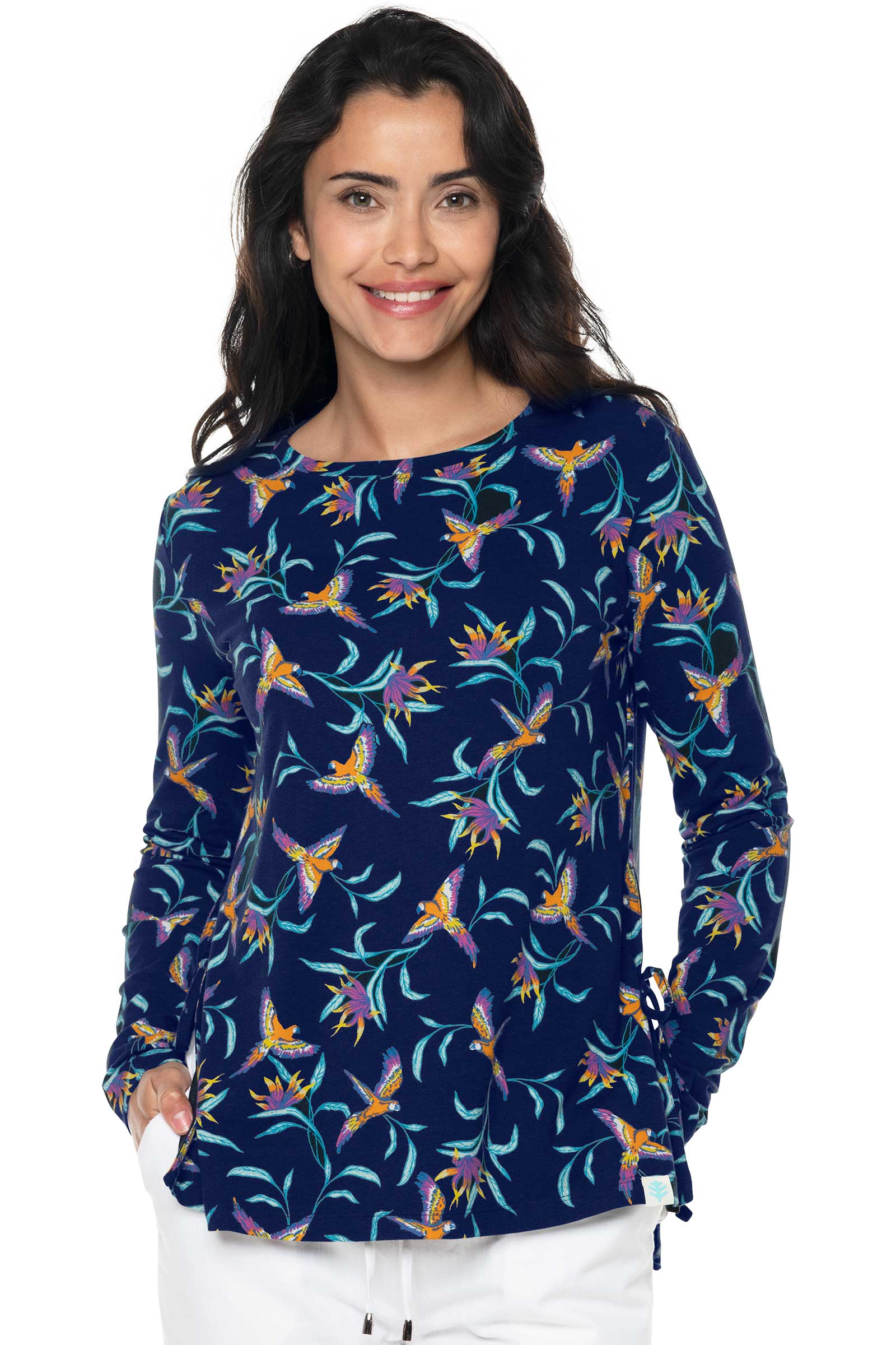 Women's Surf Side Slit Shirt | Regular Parent - Image 3