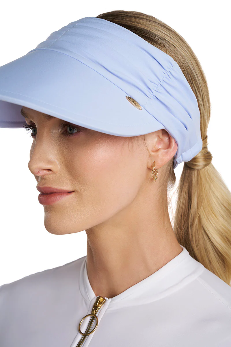 Women's Exuma Swim Visor | Periwinkle - Image 6