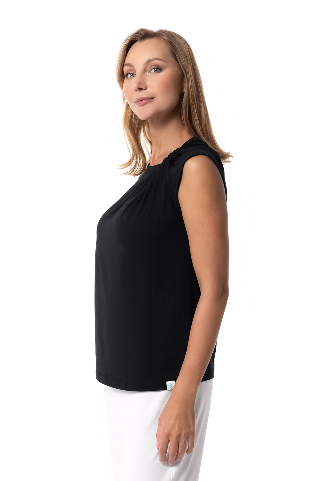 Women's Tampa Twist Tank | Black - Image 3