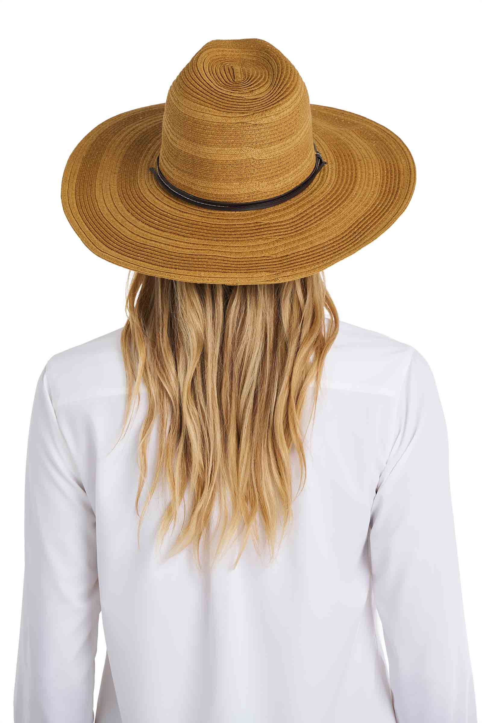 Women's Tempe Hat with Chin Cord | Tan - Image 4
