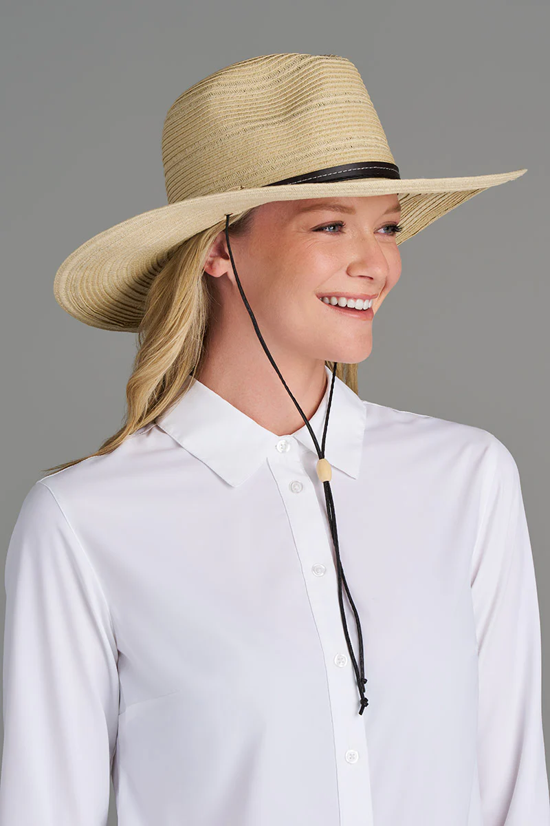 Women's Tempe Hat with Chin Cord | Natural - Image 3