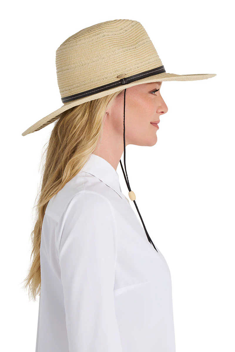 Women's Tempe Hat with Chin Cord | Natural - Image 4