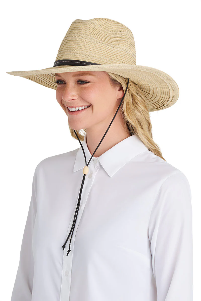 Women's Tempe Hat with Chin Cord | Natural - Image 6