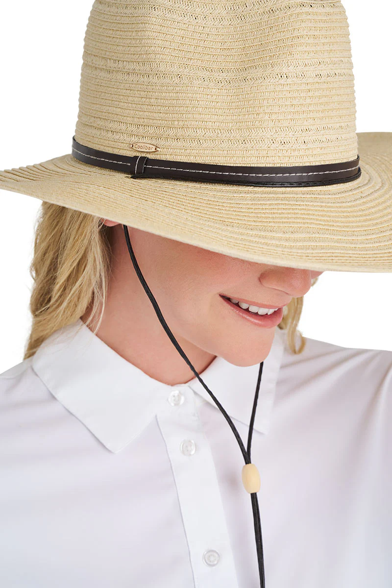 Women's Tempe Hat with Chin Cord | Natural - Image 7