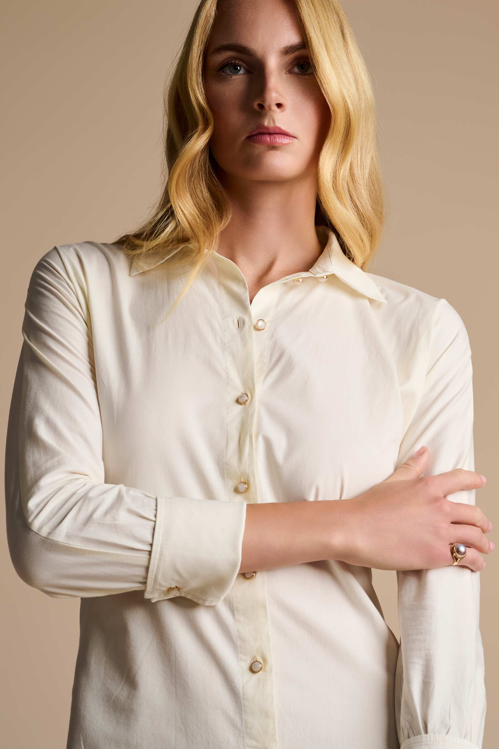 The Captiva 2.0 Shirt Dress | Vanilla - Image 8