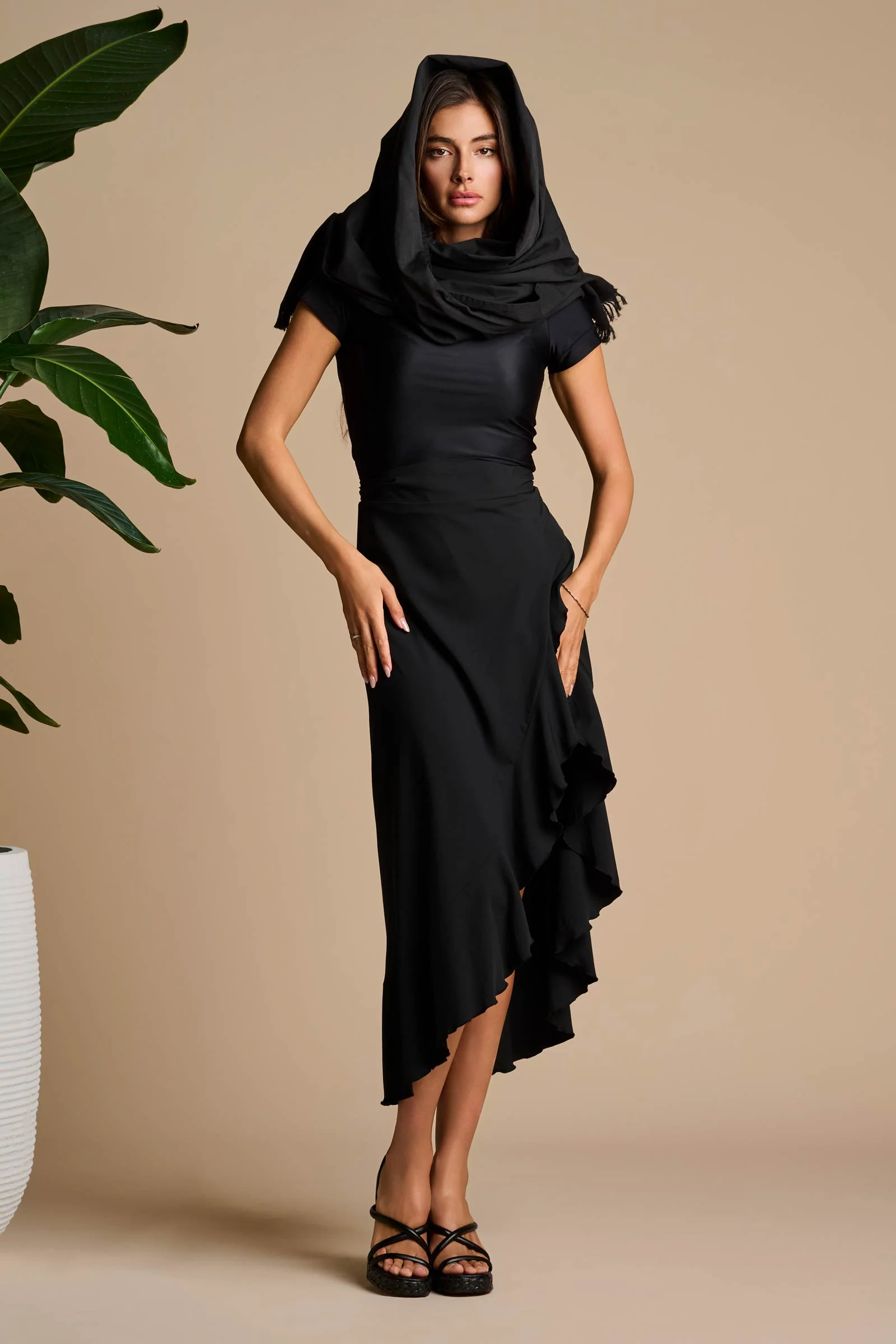 The Melbourne Shawl | Black - Image 5