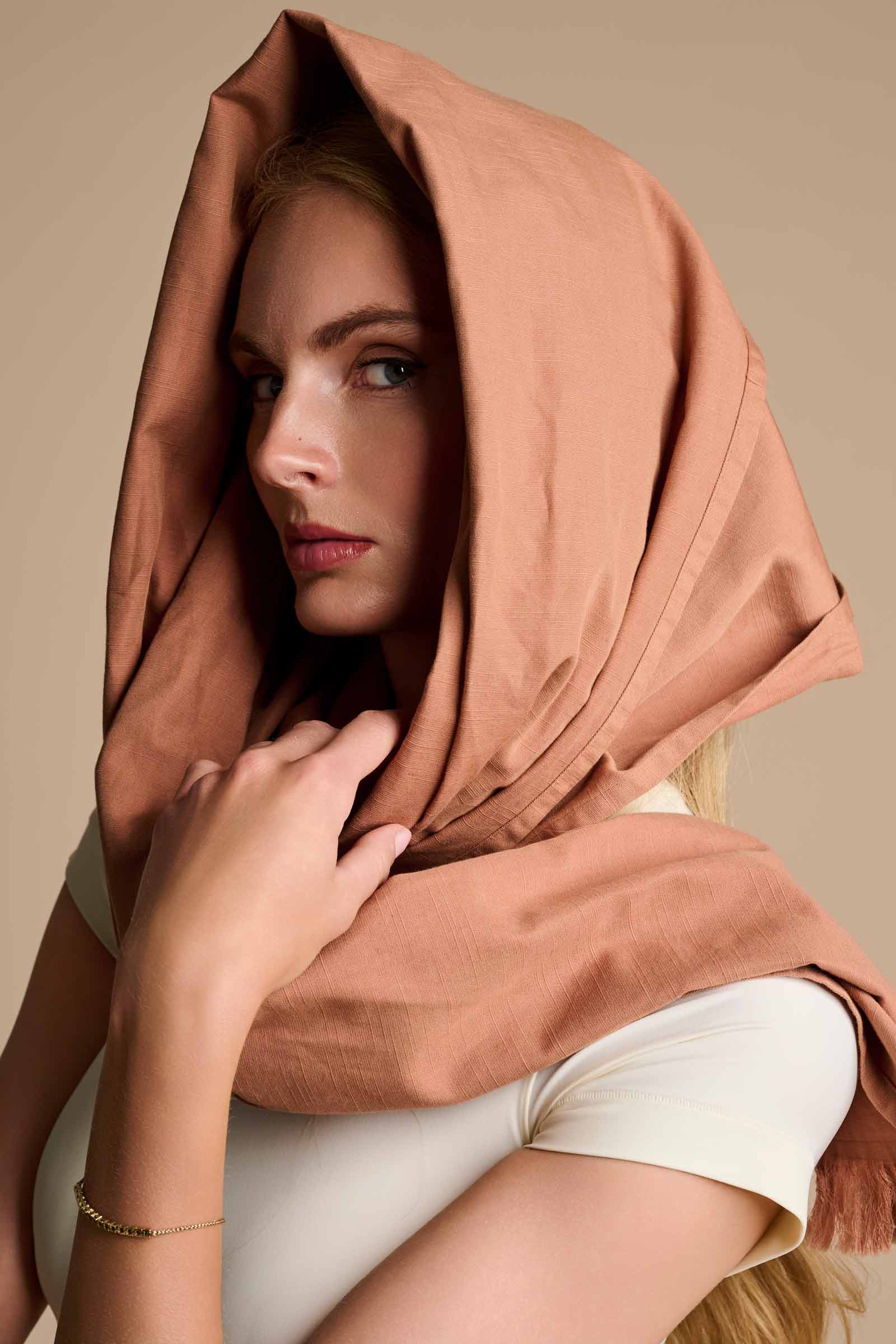 The Melbourne Shawl | Mocha Mousse - Image 7