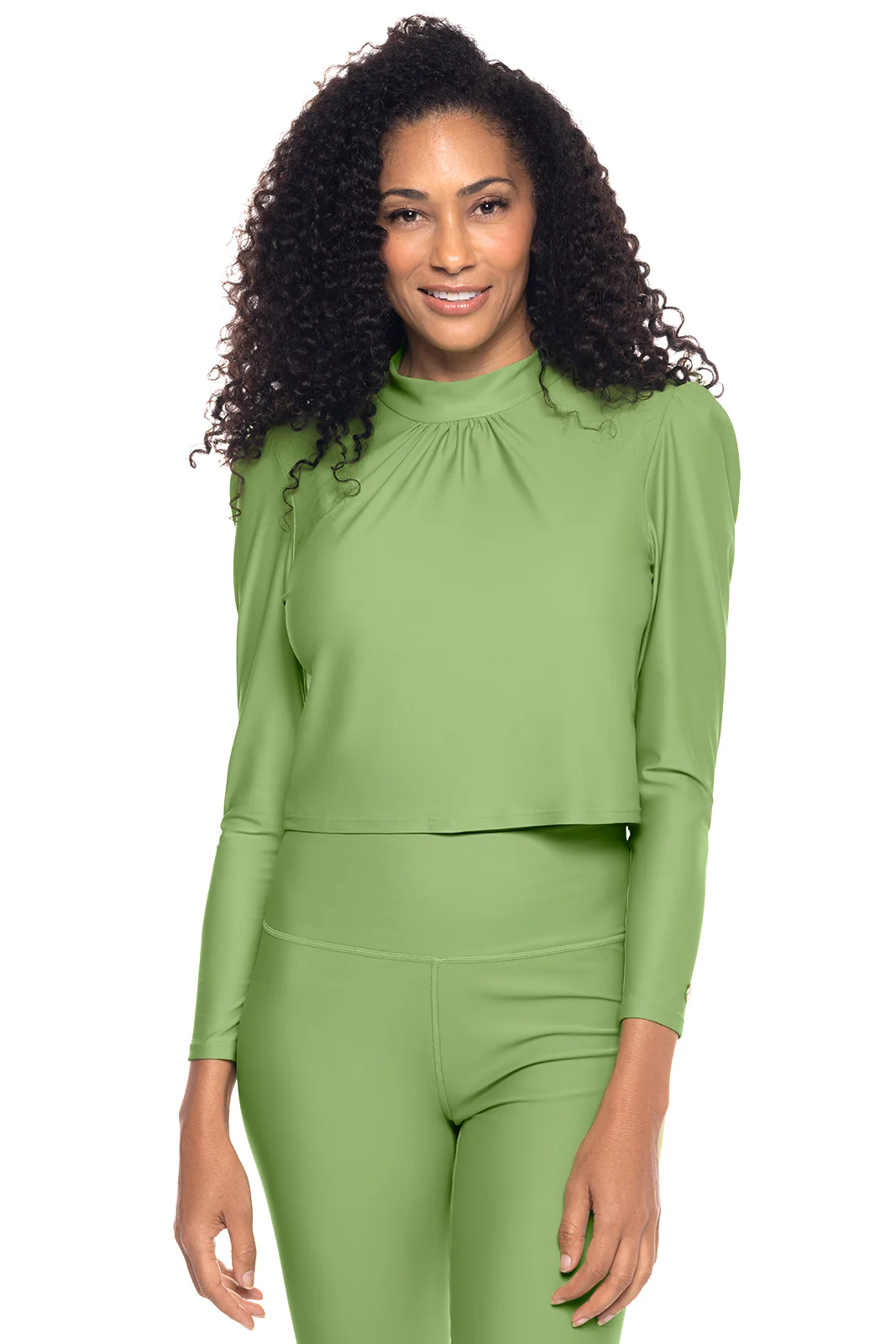 Women's Toscana Puff Sleeve Swim Top | Clearance Parent - Image 3