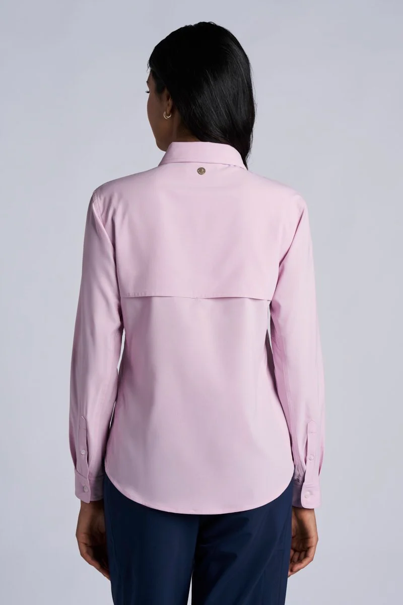 Women's Mylitta Travel Shirt | Powder - Image 3