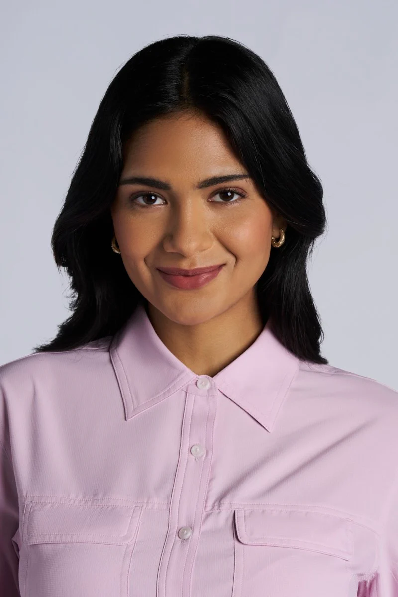 Women's Mylitta Travel Shirt | Powder - Image 5