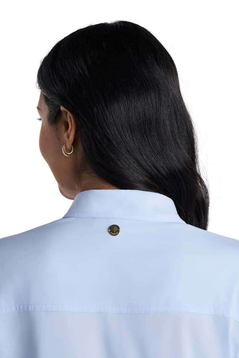 Women's Santorini Tunic Shirt | Periwinkle - Image 8