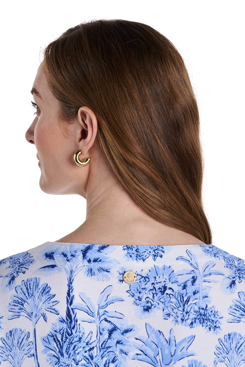 Women's St. Lucia Tunic Top | Periwinkle Isla Bonita - Image 5