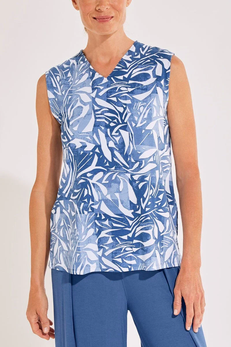 Women's Vedra V-Neck Tunic Top | Clearance Parent - Image 3