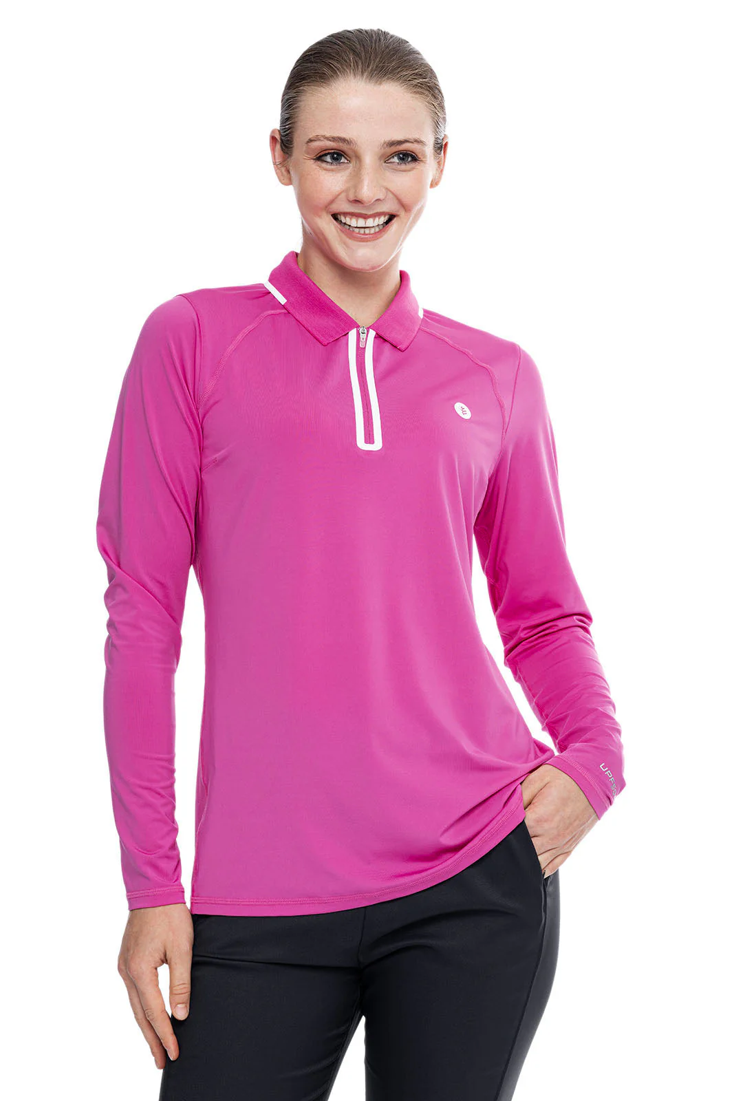 Women's Long Sleeve Golf Polo | Regular Parent - Image 2
