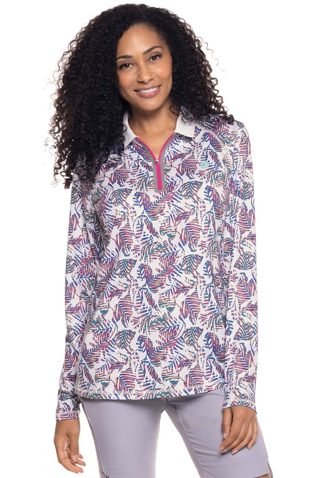Women's Long Sleeve Golf Polo | Regular Parent - Image 4