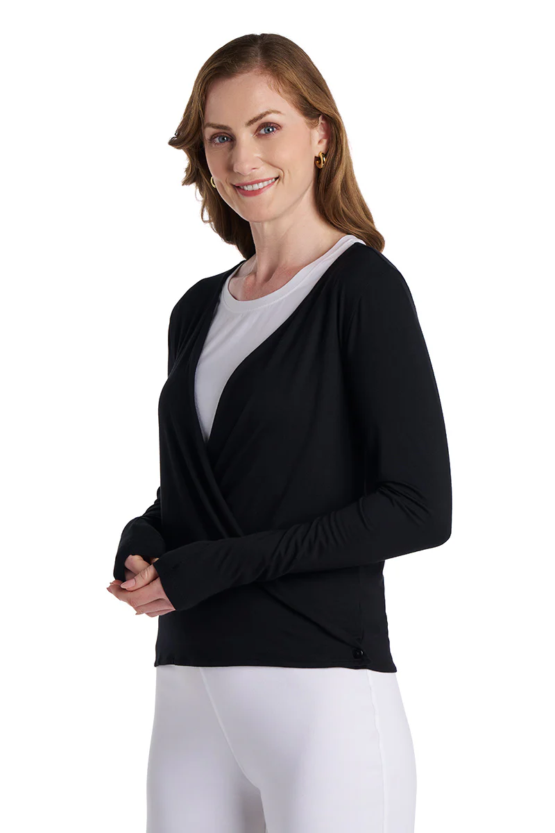 Women's Vrae Fashion Wrap | Black - Image 6