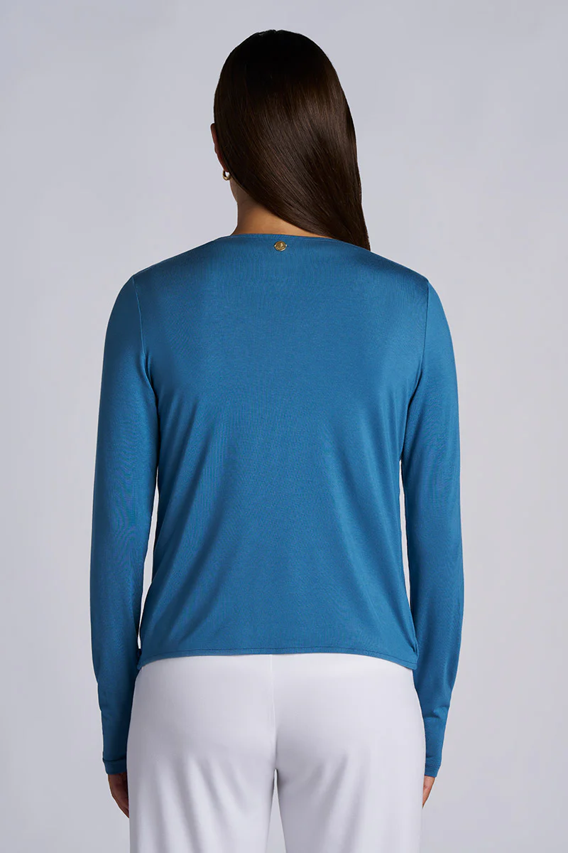 Women's Vrae Fashion Wrap | Blue Dusk - Image 3