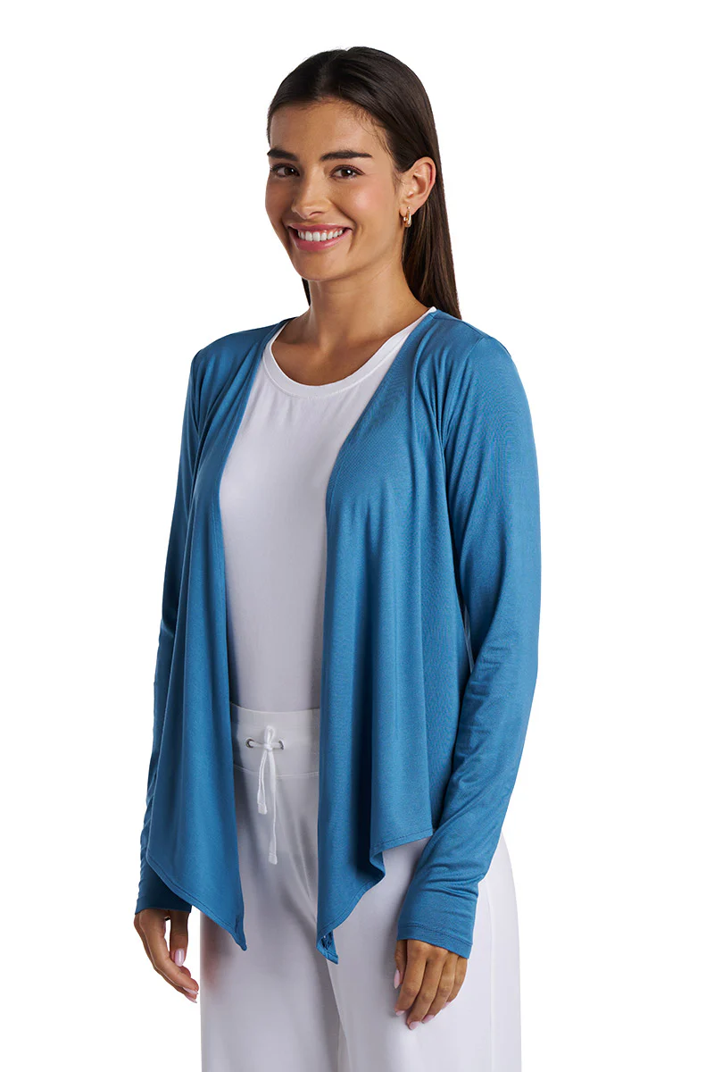 Women's Vrae Fashion Wrap | Blue Dusk - Image 4