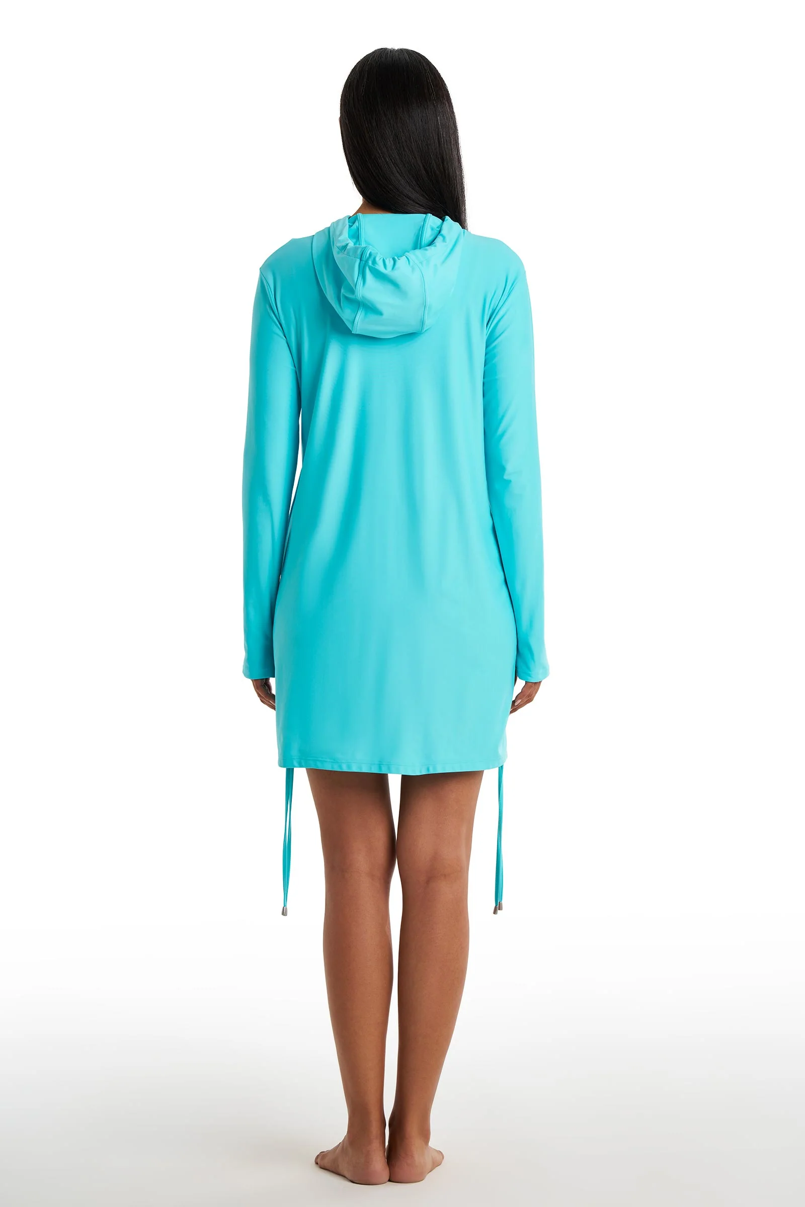 Women's Wailea Swim Cover-Up | Blue Curacao - Image 6