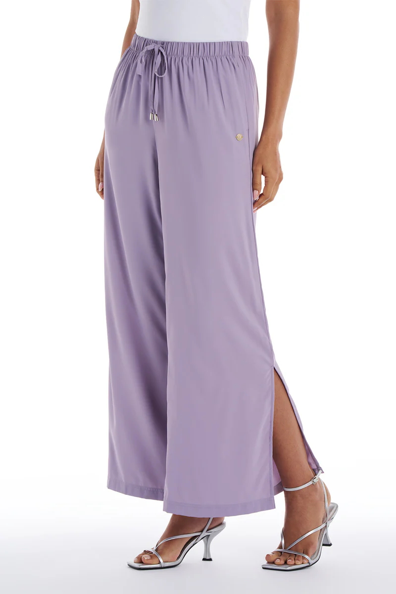 Women's Petra Wide Leg Pant | Lavender Gray - Image 4