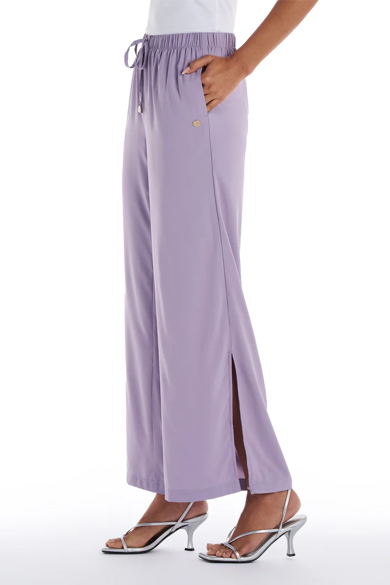 Women's Petra Wide Leg Pant | Lavender Gray - Image 5