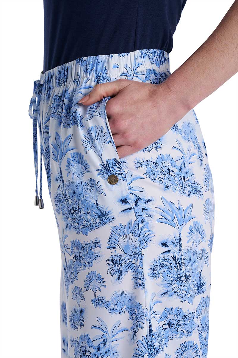 Women's Petra Wide Leg Pant | Periwinkle Isla Bonita - Image 5