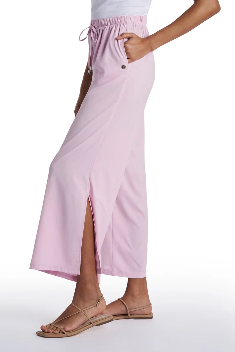 Women's Petra Wide Leg Pant | Powder - Image 3