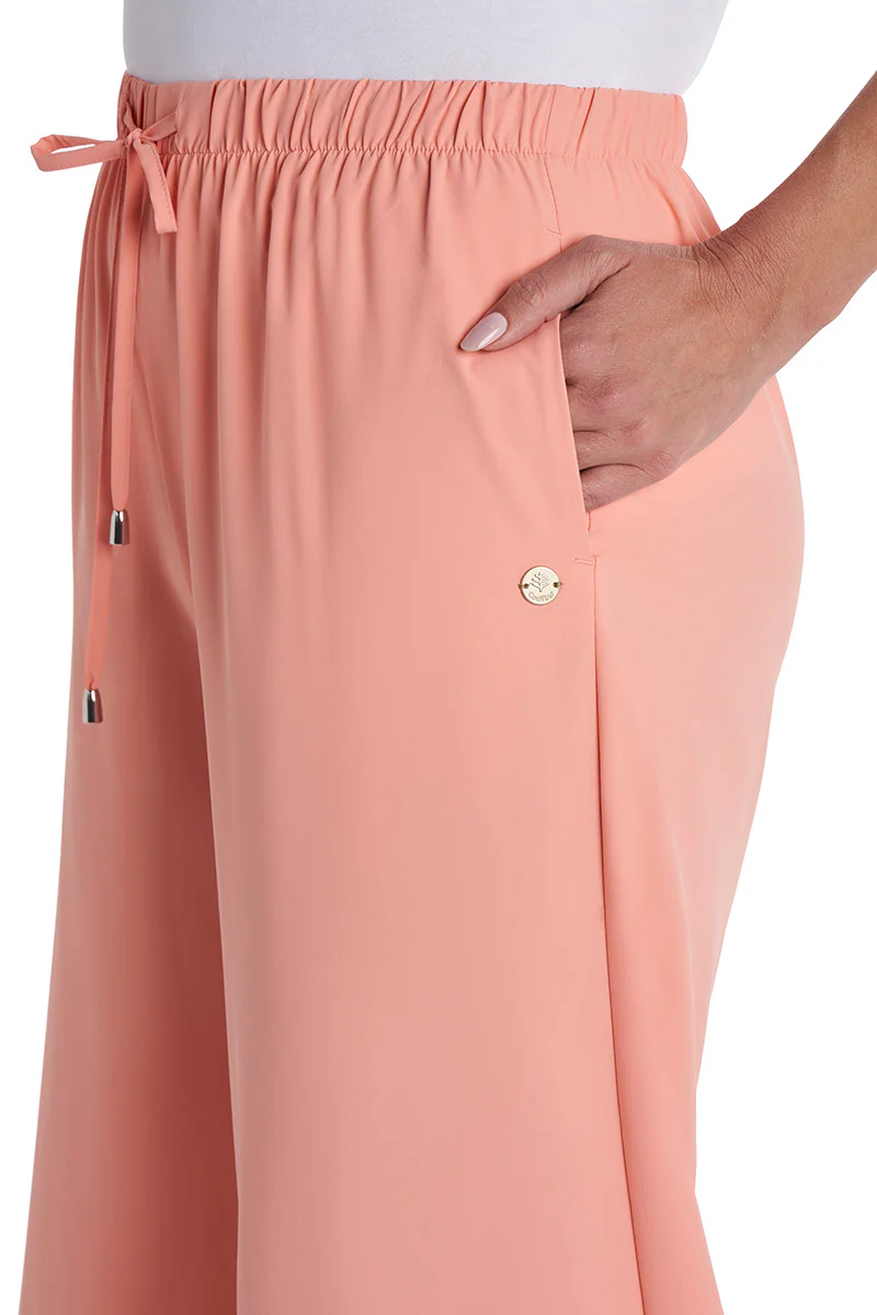 Women's Petra Wide Leg Pant | Soft Blush - Image 4