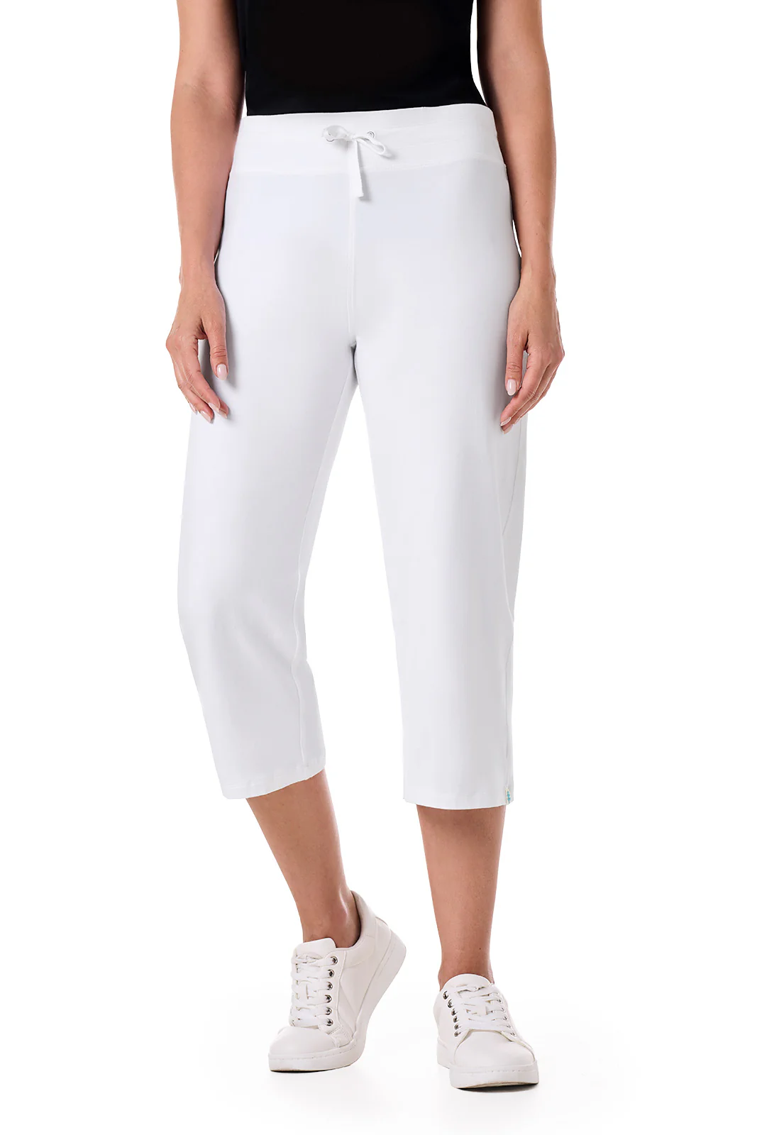 Women's Windley Beach Capris | White - Image 2