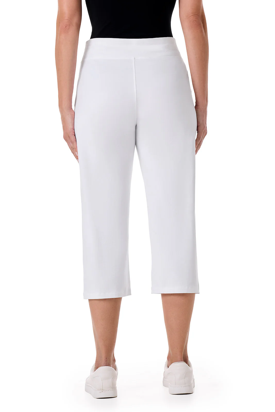 Women's Windley Beach Capris | White - Image 4