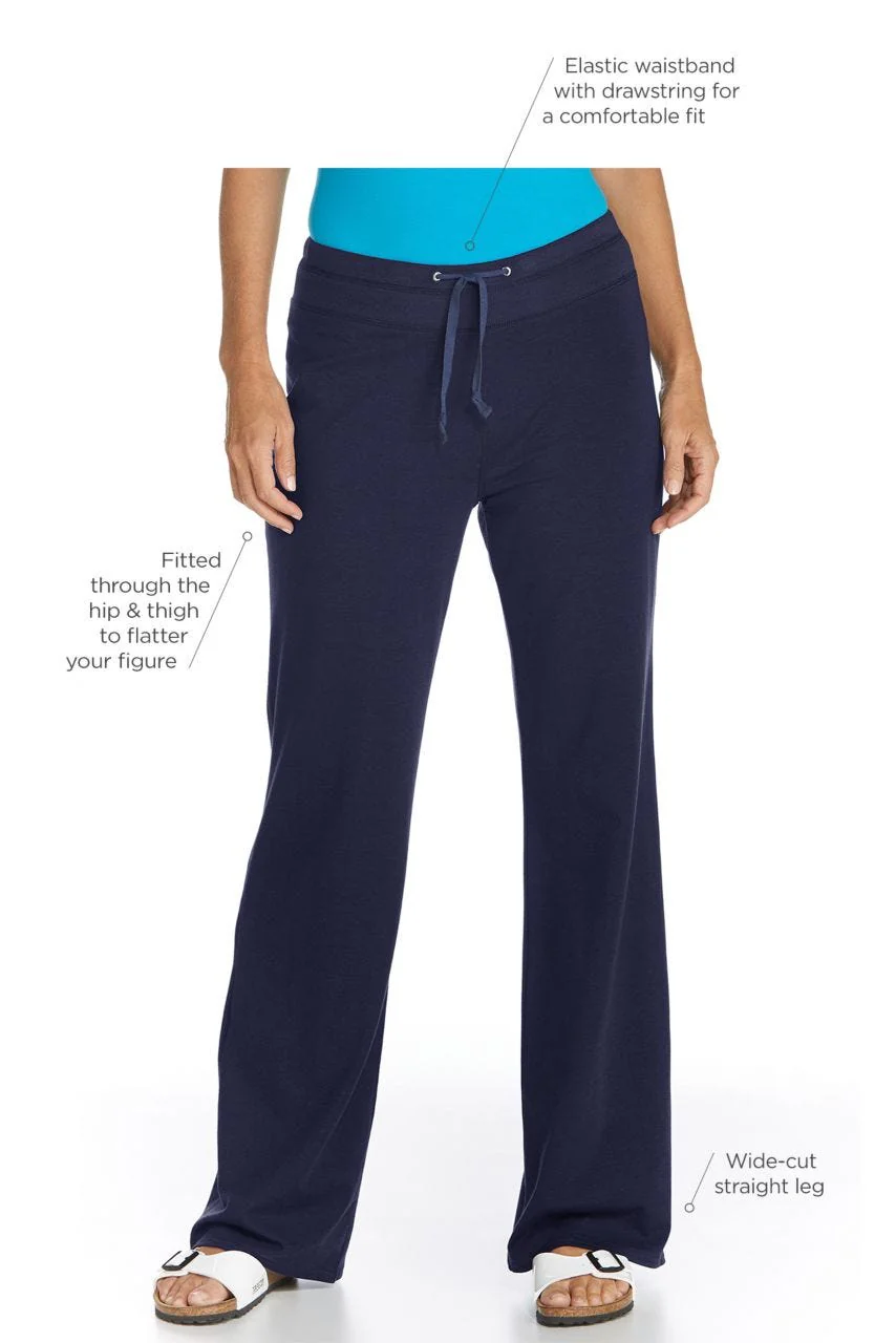 Women's Windley Beach Pants | Navy - Image 5