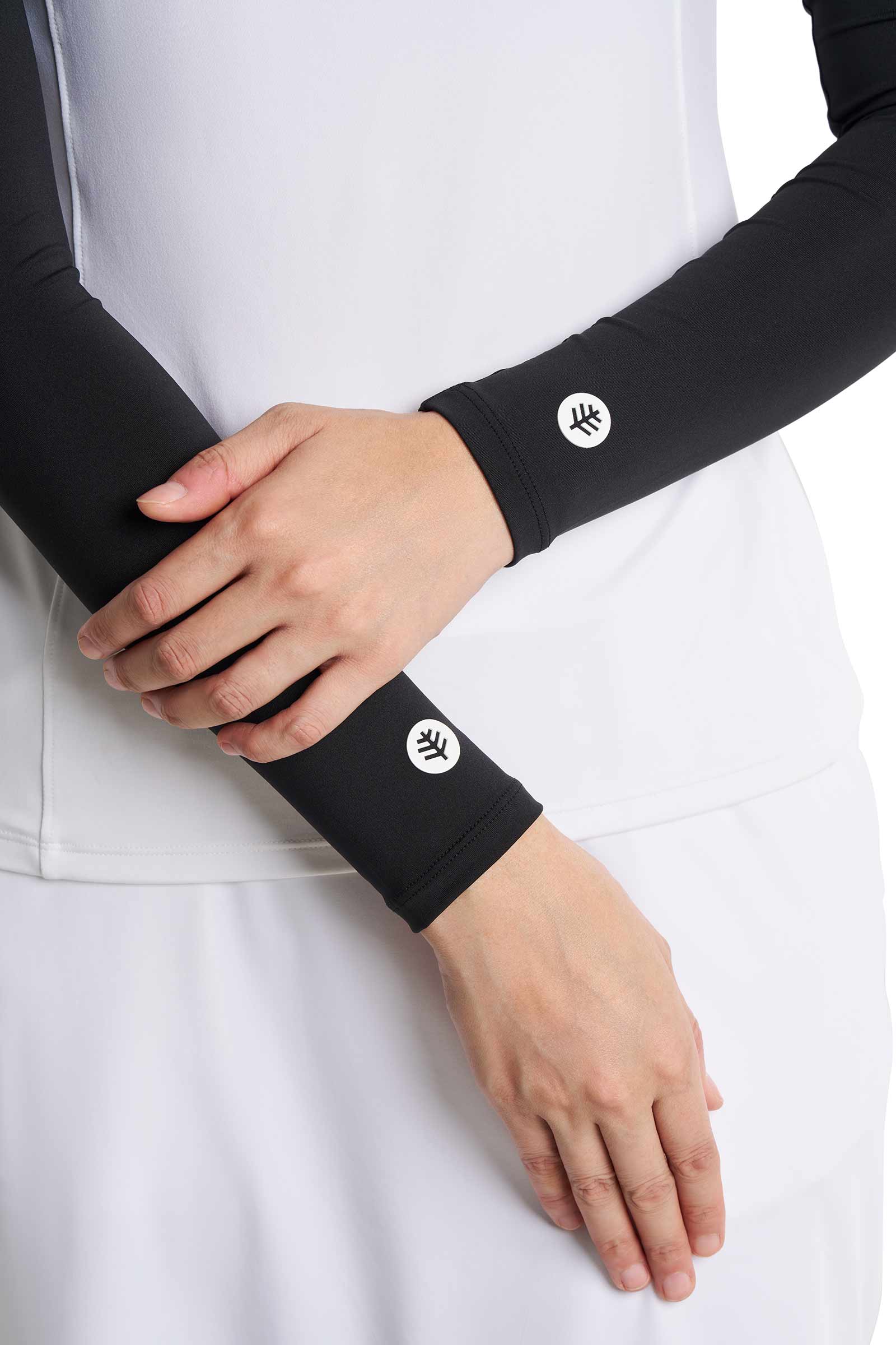 Women's MaxShield Performance Arm Sleeves | Black - Image 6